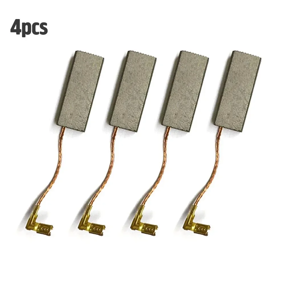 4 Pcs Carbon Brushes 6.2*11.2*29mm For McCulloch 2200 Chain Saw X73 Woodshark 350 400 D94 Power Tools Accessories