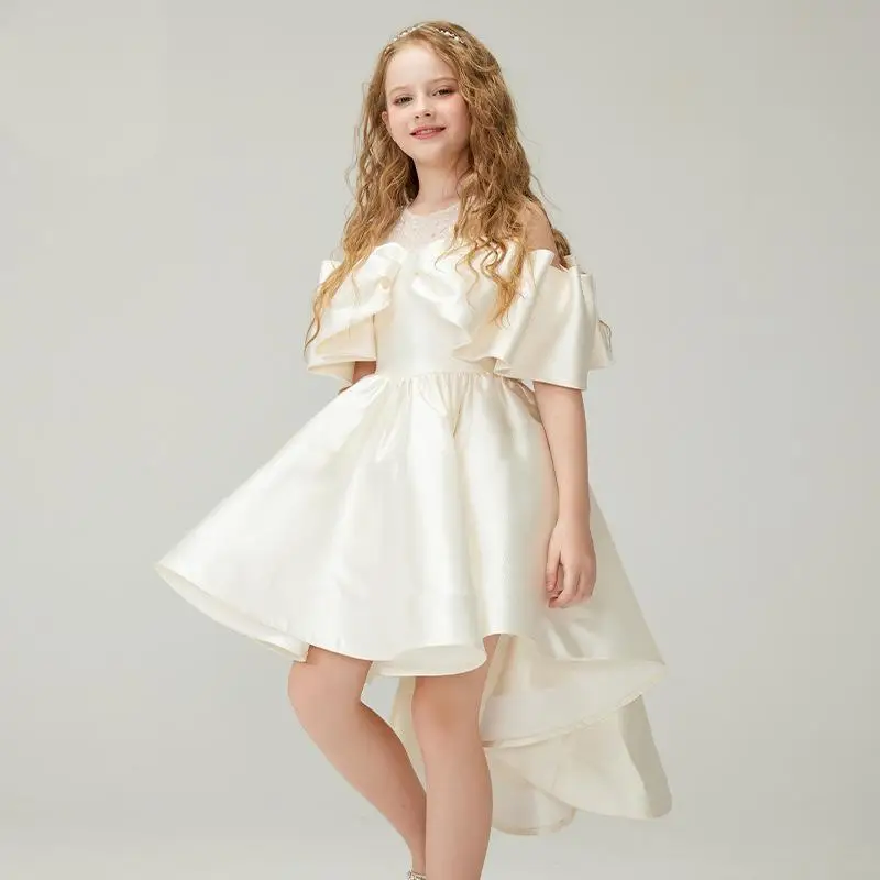 

Children's dress princess dress high-end foreign style girl birthday princess dress gift heavy industry beads performance