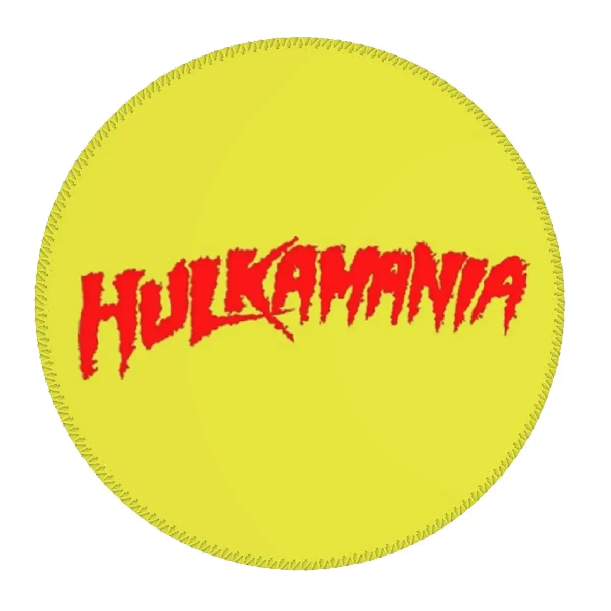 Hulk Hogan Hulkamania Round Mouse Pad Computer Keyboard Mouse Mat Gamer PC Desk Mat Office Accessories Table Mats