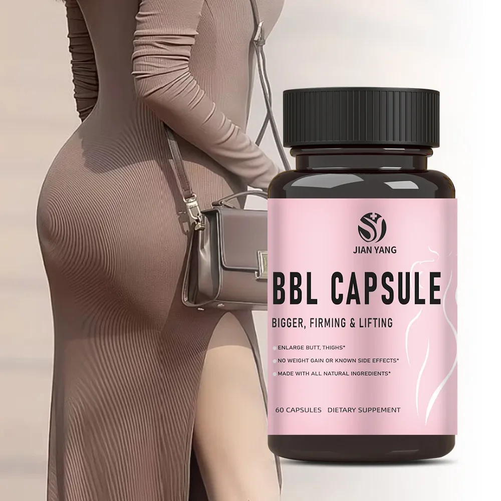 1 Bottle 60 Pills BBL capsules  Buttocks ，body curve