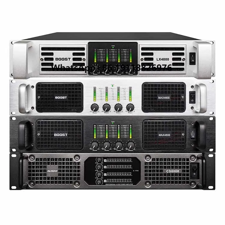 

Audio Microphone Processor Professional Sound System Power Amplifier Pa System for 800Watt Stage