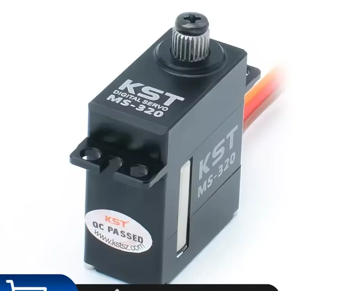 VoidFlyKST MS320 Micro HV Servo With Full Metal Magnetic Encoder, Waterproof For 450 Helicopter, RC Parts, 200 °, 6.0-8.4V, MS32