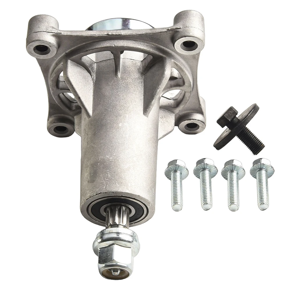 silver-spindle-assembly-187292-for-craftsman-42-54-inch-mower-deck-2200-567253301-aluminum-mandrel-kit-lawn-mower-parts