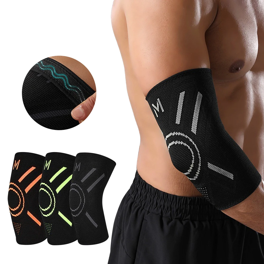 1 Stück Ellbogenbandage für Tennis- und Golferellbogen-Schmerzlinderung - Kompressionsbandage für Gewichtheben, Training, Fitness