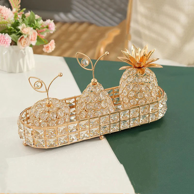 Crystal Cosmetic Brush Holder Cup Pen Holder For Dressing Table Storage Dustproof Makeup Brush Storage Bucket Home Trinket Dish