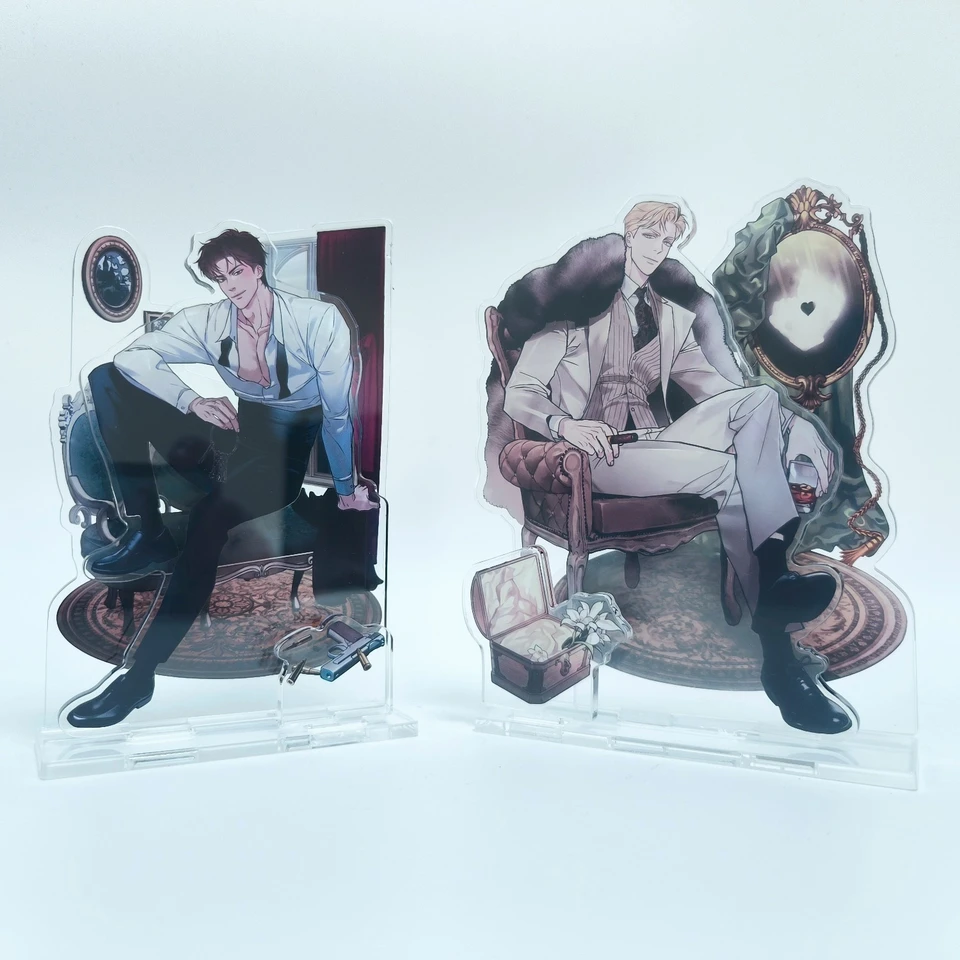 Codename Anastasia BL Yaoi Manhwa Key Chain Acrylic Stand Anime