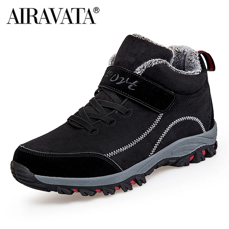 Man Woman Winter Boots Unisex Warm Sneakers Outdoor Anti Slip Shoes