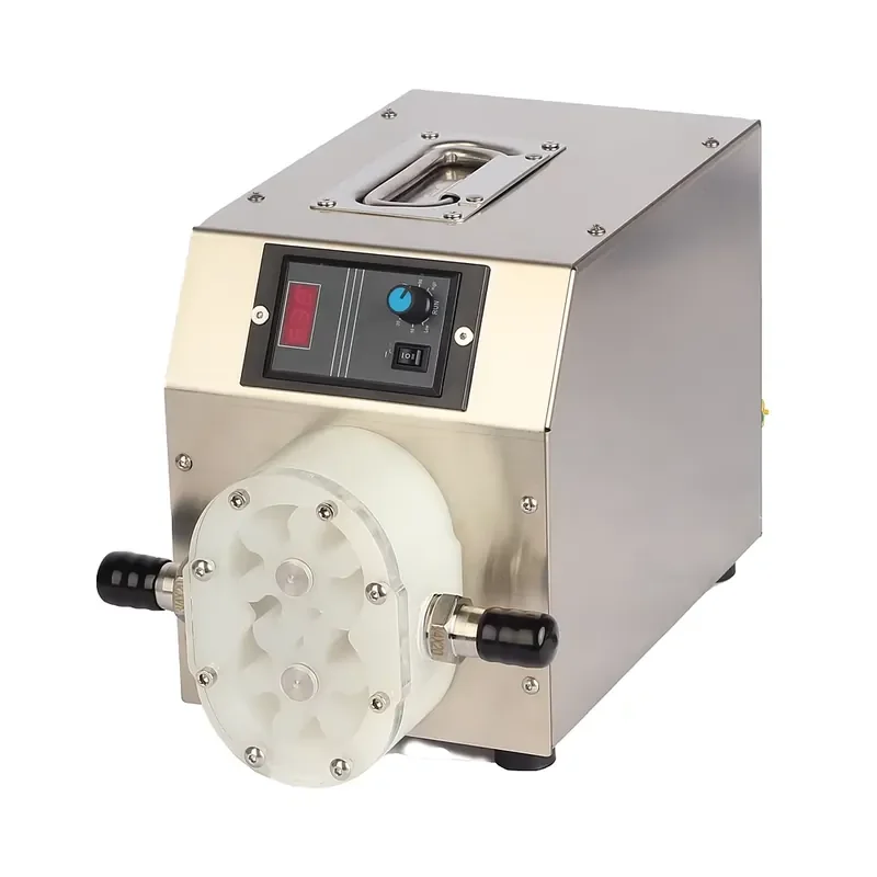 2026 Latest High Flow Gear Transfer Pump 300L H Viscous Liquid Pump for Honey Syrup Fruit Sauce Vegetable Puree Thick Fluid