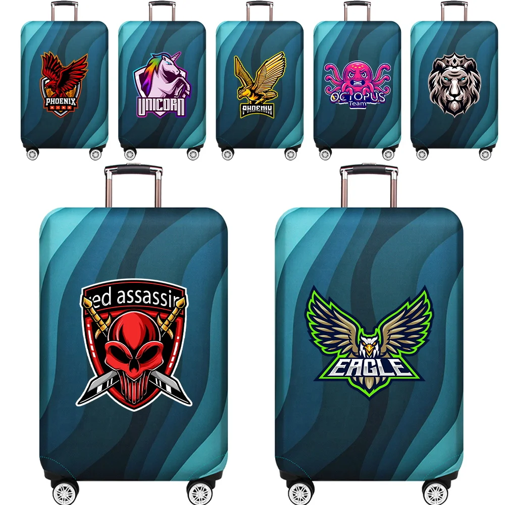 

Luggage Cover Suitcase Cover Protector Suitcase For 18-32 Inch Luggage Stretch Teamlogo Pattern Travel Accessories