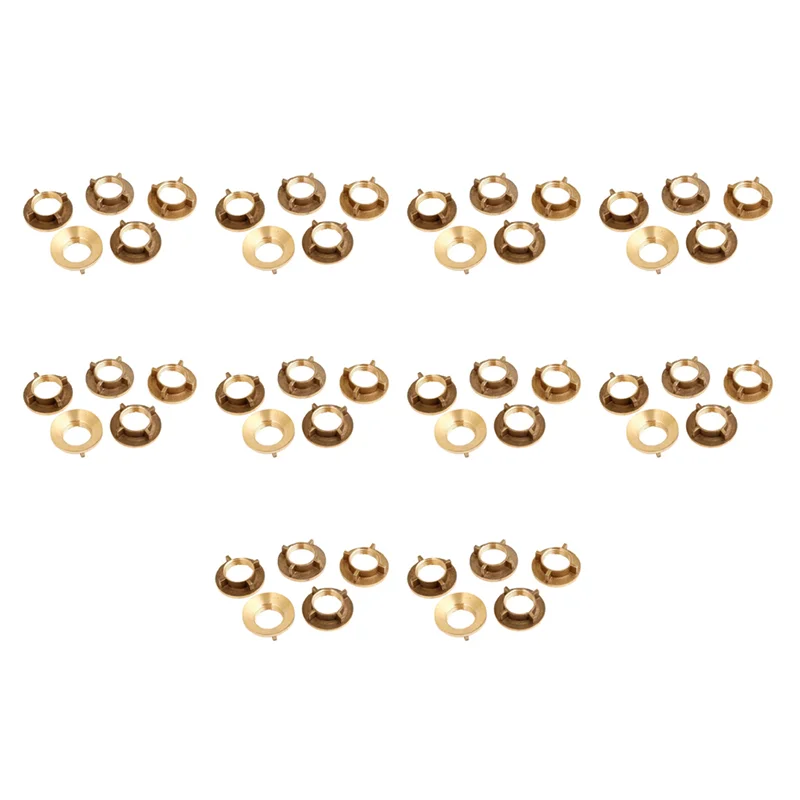 

AA49 50 шт. латунь золотого тона 1/2 дюйма PT резьбовые гайки для бытового водопроводного крана