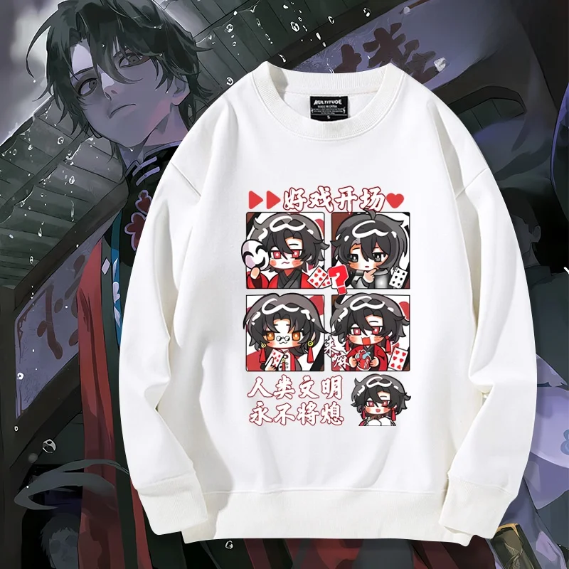 

Осенне-зимняя толстовка с капюшоном в стиле аниме, повседневная удобная толстовка с длинными рукавами для мужчин и женщин, молодежная мода