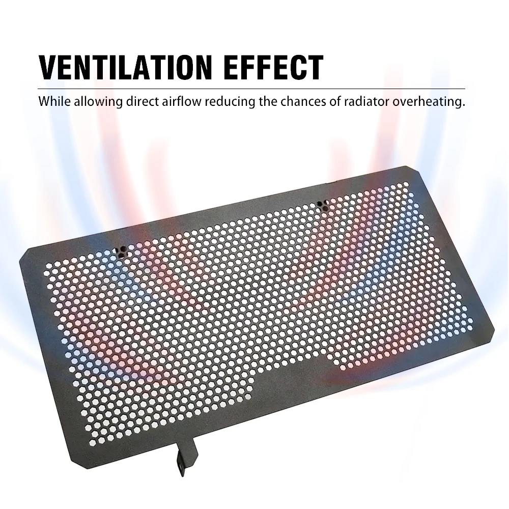 Cubierta protectora de rejilla para radiador de motocicleta, compatible con Suzuki v-strom 1000, VSTROM 1000, v-strom1000, DL1000, 2013-2019