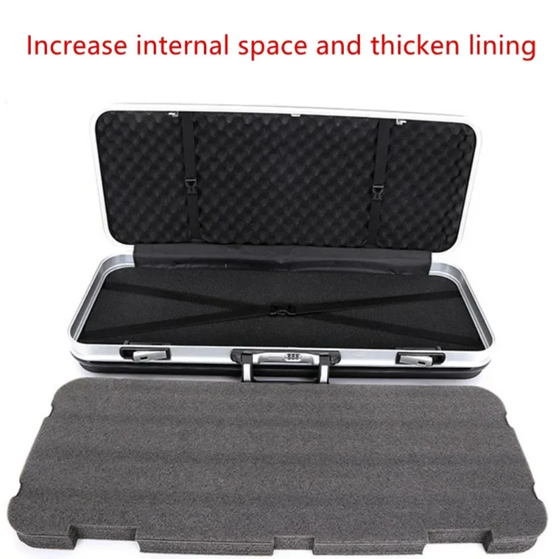 Hard Shell Suitcase Bag Beauty Hair Gun Box Hand Tear Sponge Fishing Gear Drone Tactical ABS Storage Password Lock Toolbox Bags