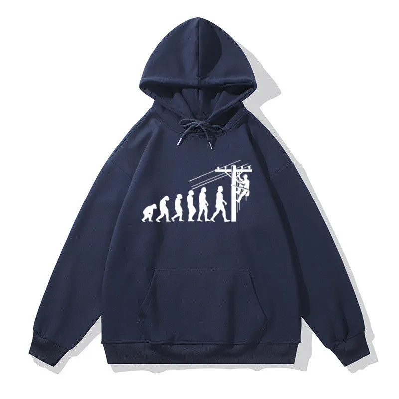 

Lineman Evolution Casual Men Women Cotton Hoodies Sweatshirts Streetwear