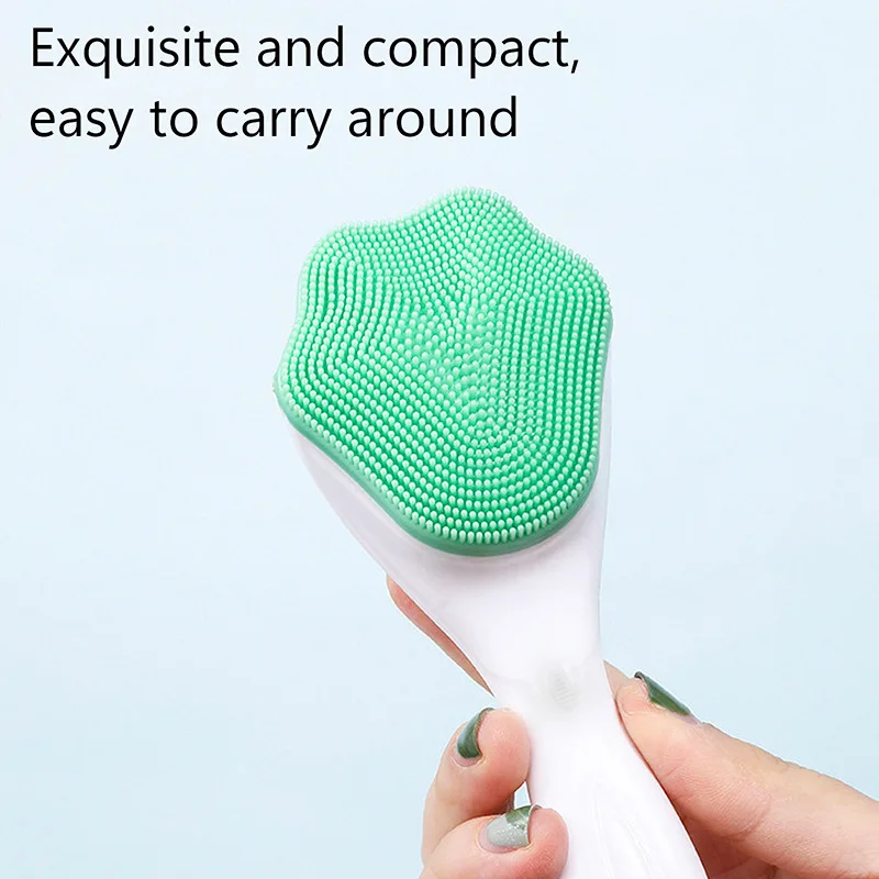 Siliconen Reiniging Gezichtswasborstel Gezichtsreiniger Mee-eter Verwijderen Make-up Tool Porie Diep Schoon Exfoliërende Gezichtsborstels
