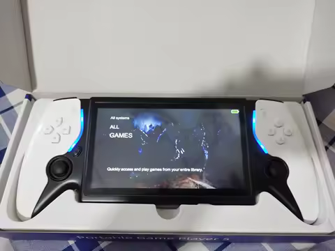 Project X HC8000 PSP Handheld Video Gameing Console Compatible with Emulators 30+ 7-Inch Screen Retro Game Player 64G PSP Gift