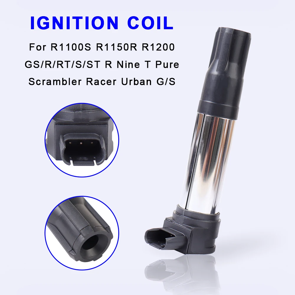Motorcycle Ignition Coil 8560173-02 8560173 Accessories For BMW R1100S R1150R R1200GS ADV R NineT Pure Scrambler Racer Urban G/S
