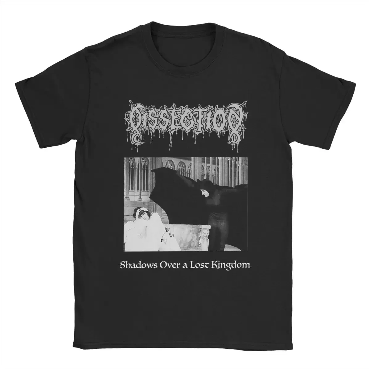 

Men T-Shirt Dissection Band Casual Cotton Short Sleeve T Shirts Round Neck Clothing Summer Oversized Graphic Tee Shirt