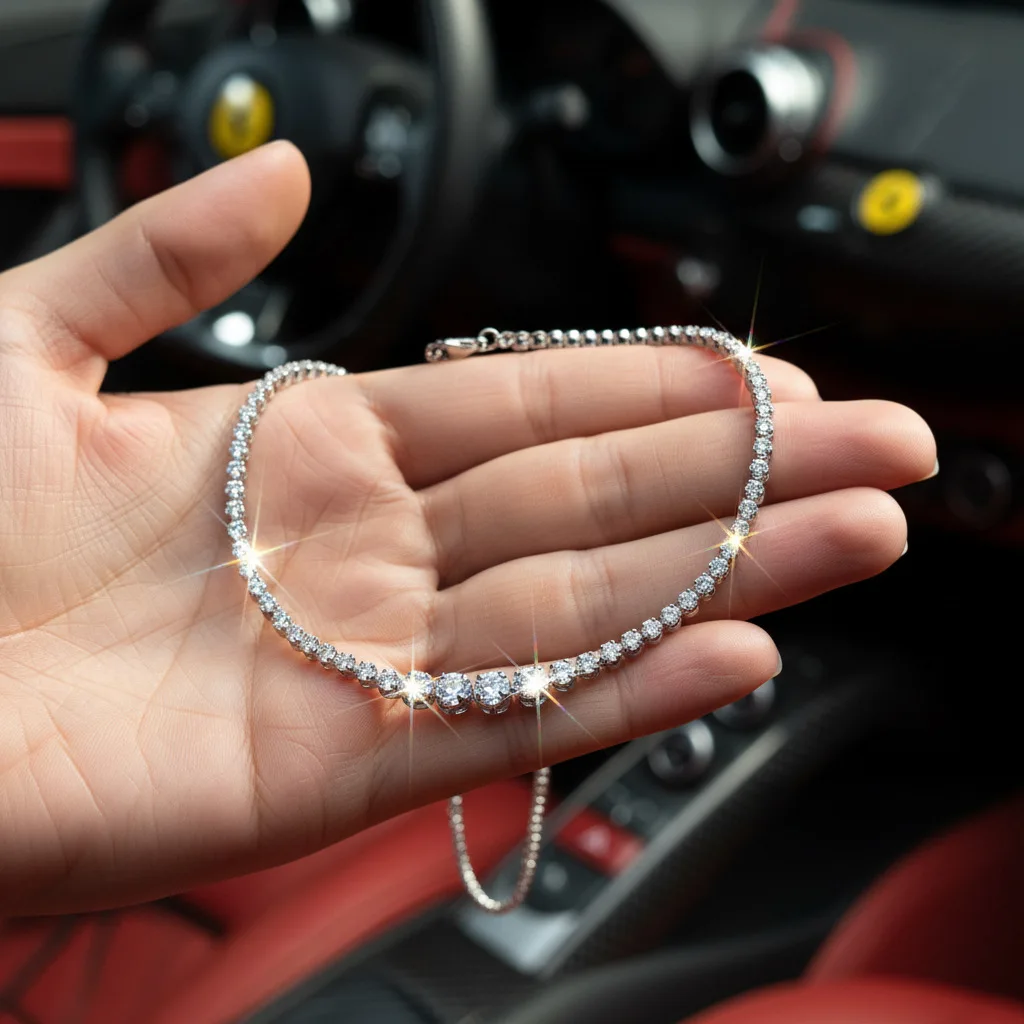 Thumbnail 4 - #26 Compare Moissanite Necklaces Before You Buy