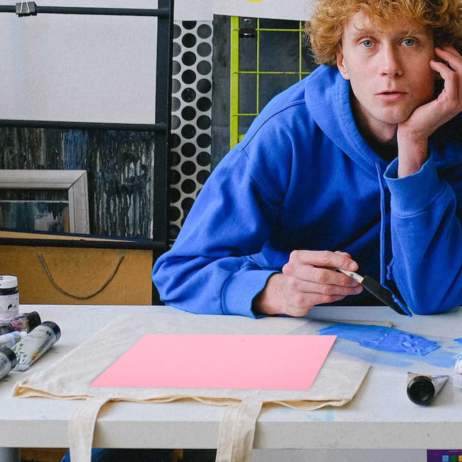 

50 Sheets Colored Cardstock Paper 250Gsm Heavy Craft Paper For Scrapbooking Drawing Printing Diy Projects School Office Supplies