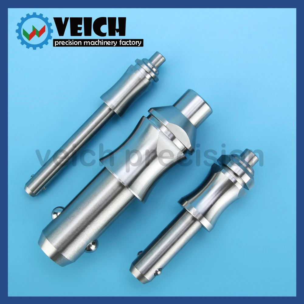 VCN113 All Stainless Steel Self-Locking  Quick Release Pins With Holder Rope Ball Lock Pins With Cable Dia 5/6/8/10/12/16/20mm