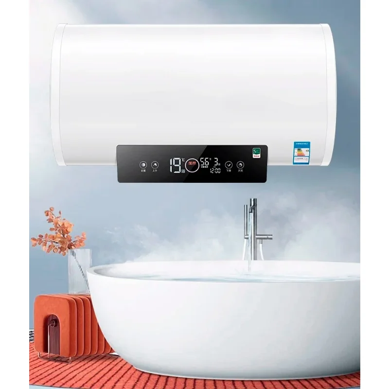 In Stock 40L 3kw Intelligent Touch Screen Remote Control Adjustment Appointment Timing Storage Electric Water Heater For Bath