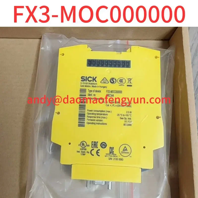 

Brand New FX3-MOC000000 Safety relay 1062344