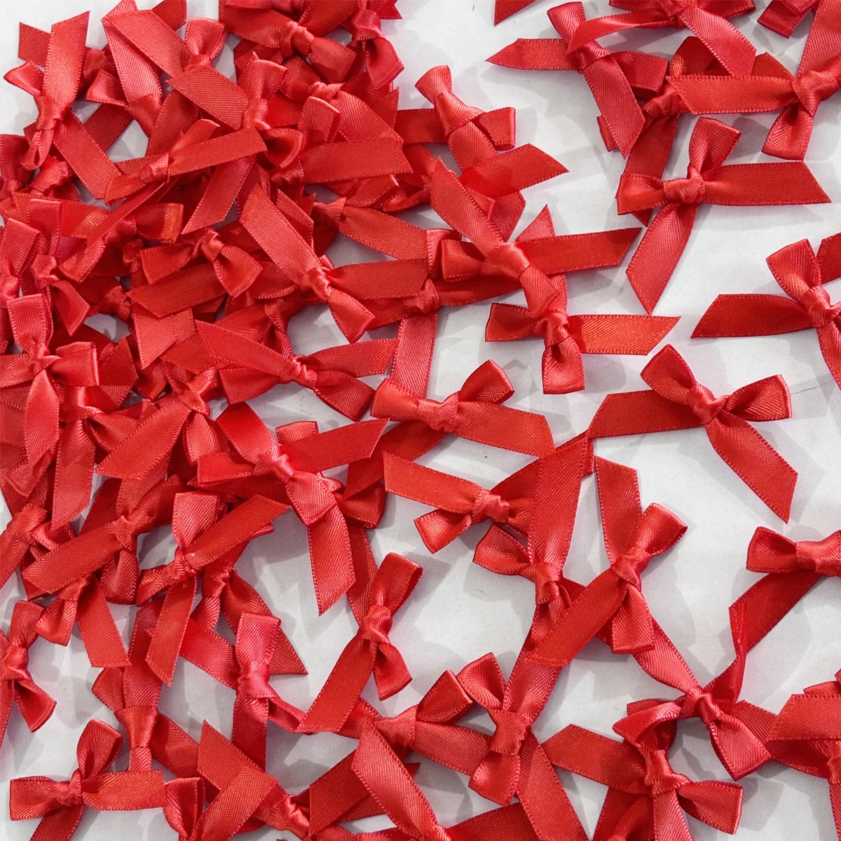 20/40 Stück kleine Schleifenbänder in Schwarz, Rosa, Rot, Lila, Ballondekoration für Mädchen, DIY, handgefertigt, Geburtstagsparty, Geschenkbox-Dekoration – Detail 6