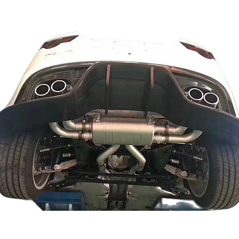 

Carbon Fiber Car Accessories For Jaguar F-Type Rear Diffuser Bumper 3.0 5.0