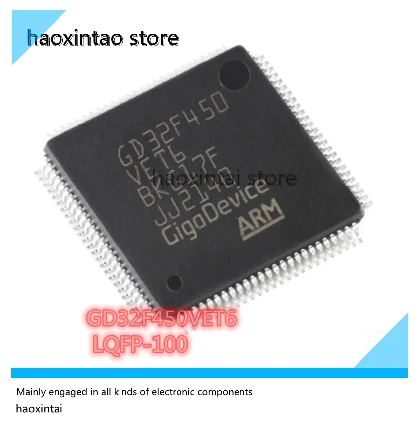 1pcs GD32F450VET6 GD32F450IKH6 GD32F407VGT6 GD32F407ZGT6 ARM Cortex-M4 32-bit microcontroller-MCU chip