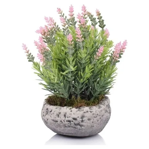 Bappay Decorative Pots Artificial Lavender Tree