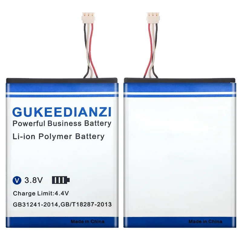 Bateria o dużej pojemności GUKEEDIANZI SP70C 2050mAh dla Sony PSP E1000 E1002 E1004 E1008, bezprzewodowy zestaw słuchawkowy 7.1