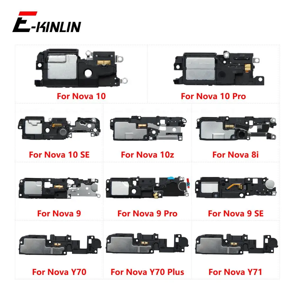 Main Back Buzzer Ringer Loud Speaker Loudspeaker Flex Cable For HuaWei Nova 10 10z 9 8i Y70 Y71 Pro Plus SE