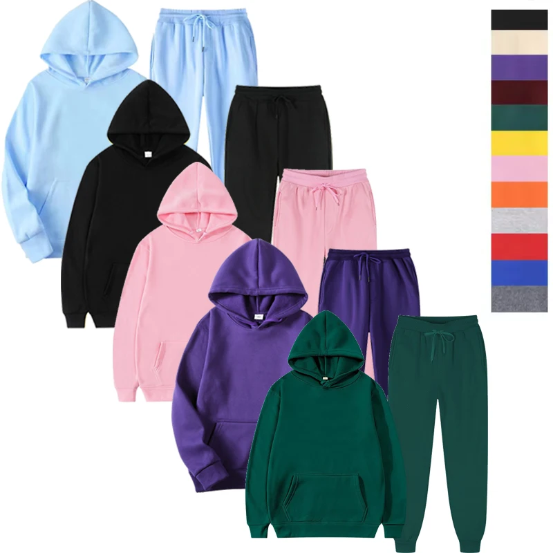 

2025 Мужской костюм с капюшоном, толстовка с капюшоном, весенне-осенний новый трендовый костюм, джемпер с капюшоном, толстовка с капюшоном, спортивные штаны, комплект из двух предметов