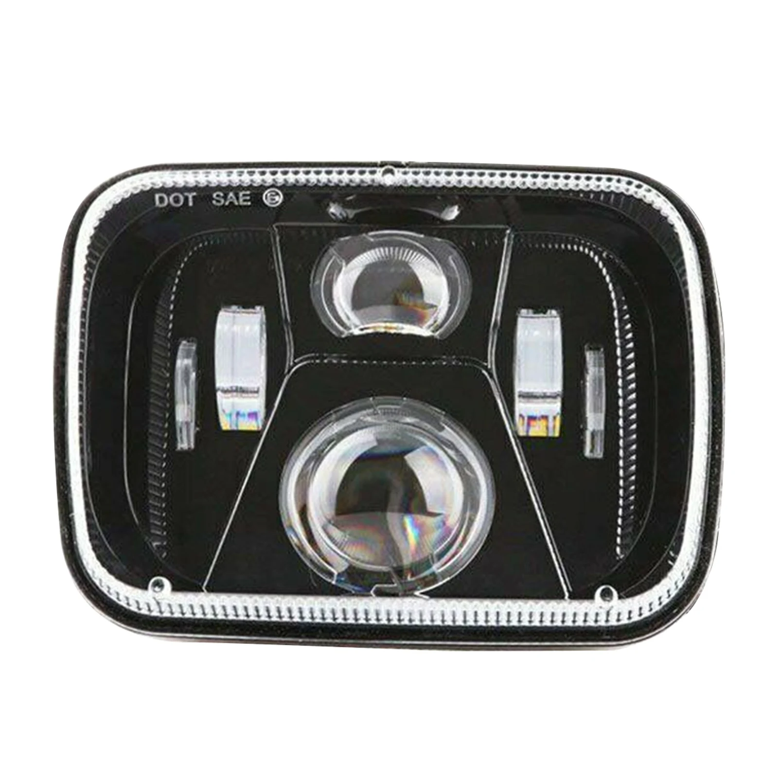 Areyourshop 250W 5x7 Inch Led Headlights 7x6 Sealed Beam Headlamp with High Low