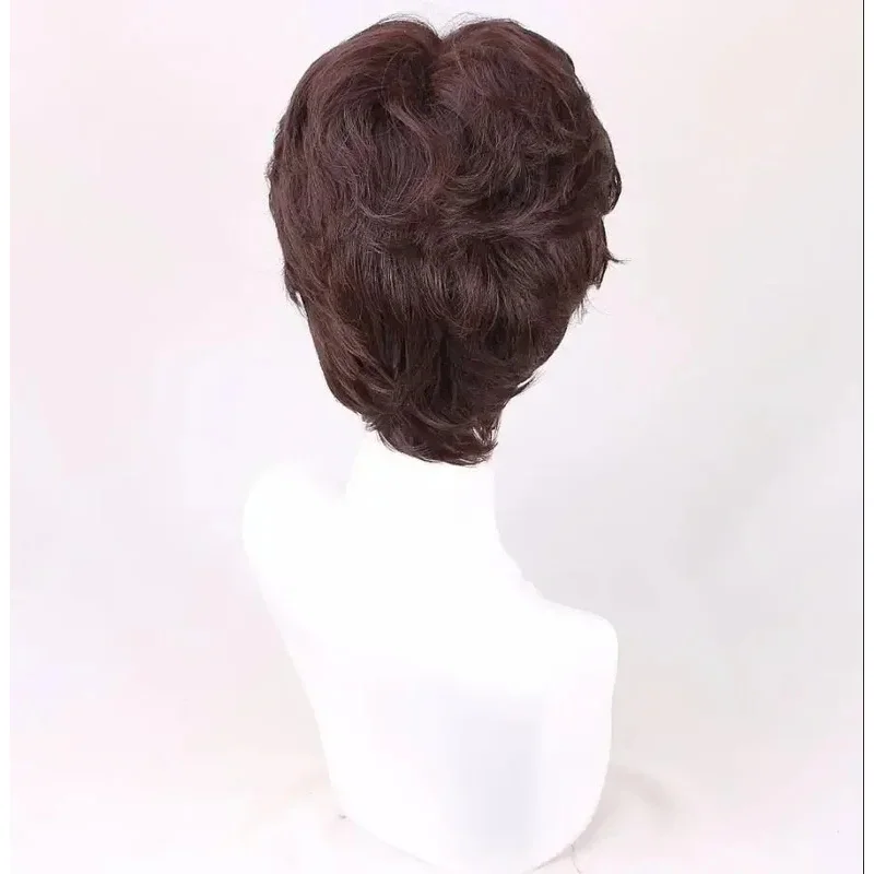 วิกผมคอสเพลย์แบบพันกัน ราพันเซล ฟลิน ไรเดอร์ วิกผมสั้นหยิกสำหรับผู้ชาย วิกผมสังเคราะห์สำหรับผู้ใหญ่ สำหรับเล่นบทบาทสมมติในวันฮาโลวีน