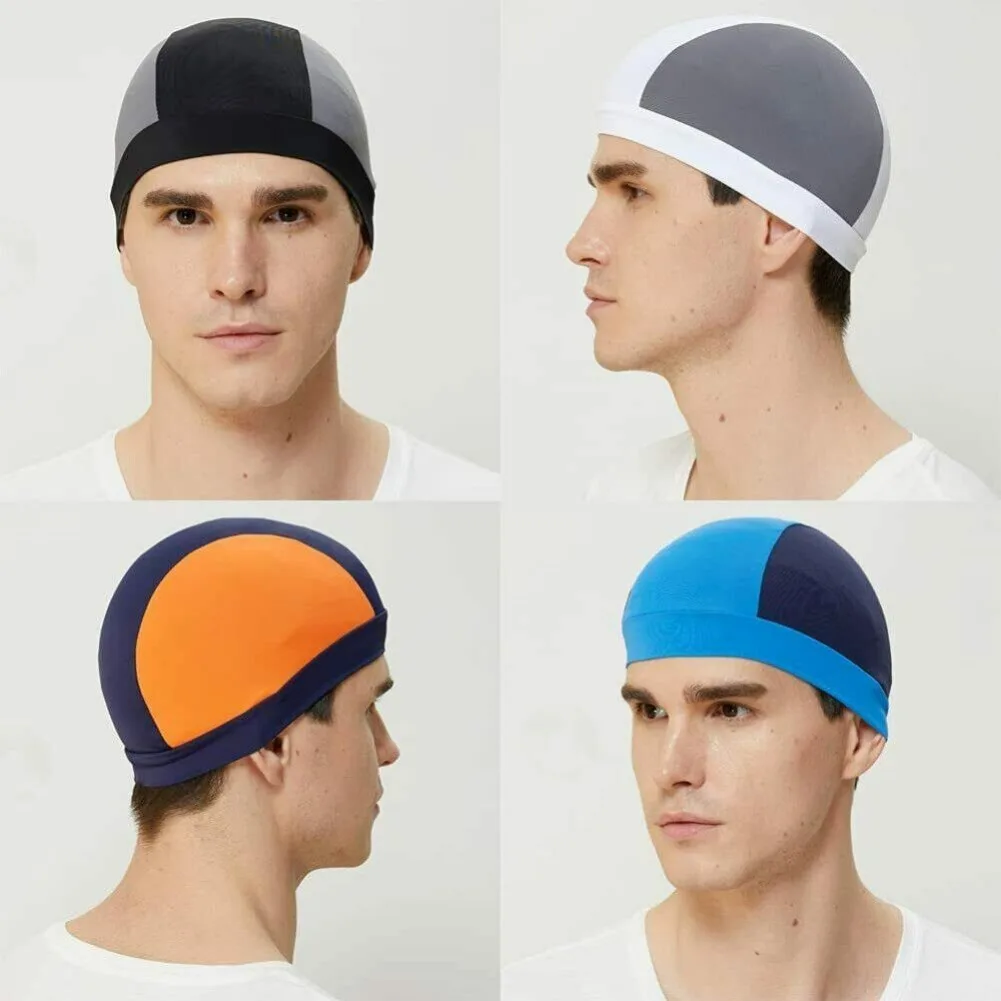 Topi Tengkorak Pendingin Penyerap Kelembapan Pria Topi Beanie Bawah Helm Sepeda Motor Sejuk Topi Kubah Penyerap Keringat