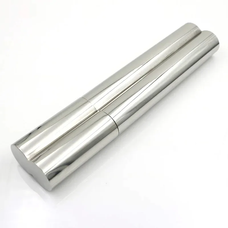 2Oz Stainless Steel Cigar Case  Alcohol Cigar Storage Box Cigar Tube Outdoor Travel Tools Gift For Man and Woman