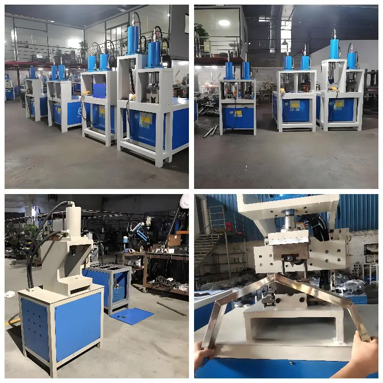 45 degree 90 degree hydraulic punching machine hydraulic punching and shearing machine hydraulic steel punching machine