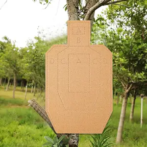 Ok atmak için kağıt hedefler, siluet, okçuluk, vücut şekli, karton, okçuluk, avcılık, 10'lu paket Bir hedefteki en iyi 10 satış-oklar-no. 7