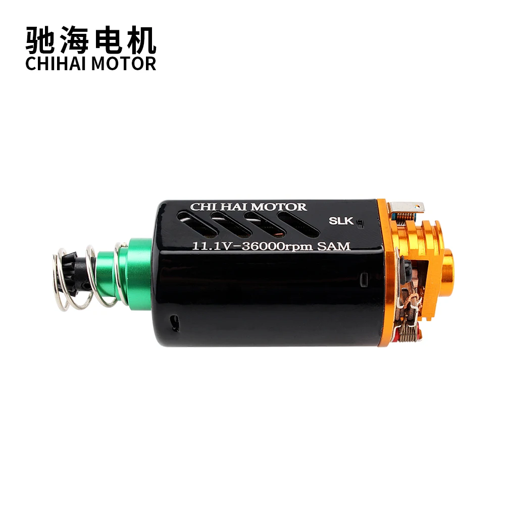 Factory sale 36K High Speed D-Type Pinion Short Type CNC AEG Motor For Airsoft SLK