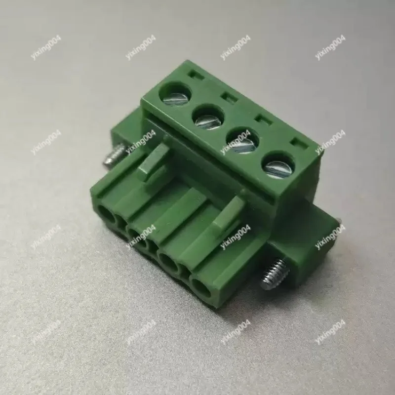 5.08mm Pitch 4Pin Screw Terminal Plug Wire Connector 10Pcs Pack For Electronic Circuit Wiring Connection
