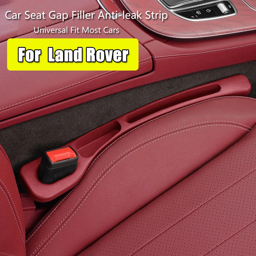 

Car Seat Gap Plug Strip Side Seam Seat Storage Box Organizer For Land Rover Range Rover Sport Evoque Freelander Velar Discovery