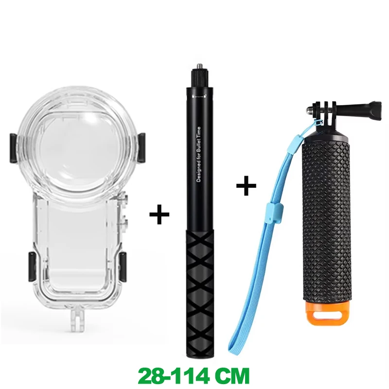 Voor Insta 360X5 Onzichtbare Duik Case Behuizing Waterdicht (197ft) onderwater Duik Beschermende Shell voor Insta360 X5 Accessoires ﻿ - afbeelding 1