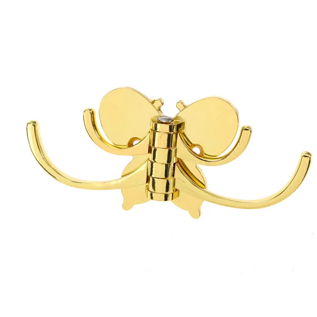 Wearproof Coat Hook Triple Space-saving Swing Arm with Four Arms Swivel Sturdy Corrosion Resistant