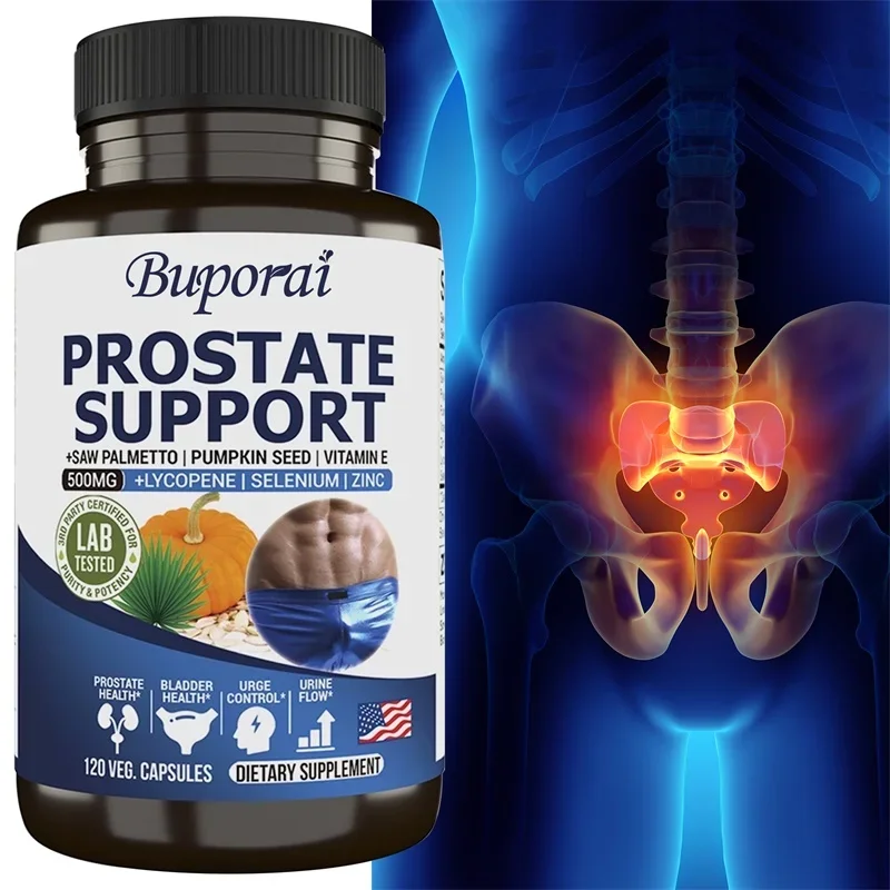 

Men's Prostate Support - Hair Growth, Men's Health, Urinary Tract Health, Frequent Urination