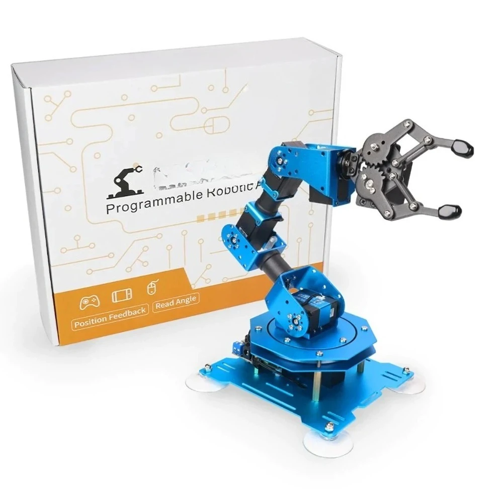 

Assembled XArm UNO 6DOF robotic arm with secondary development sensor kit