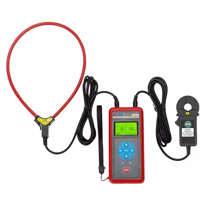 

2026 ETCR9620 Clamp Meters Specialized Testing Low Voltage Currents Transformer Turn Ratio Tester Resistance Capacitance MT87