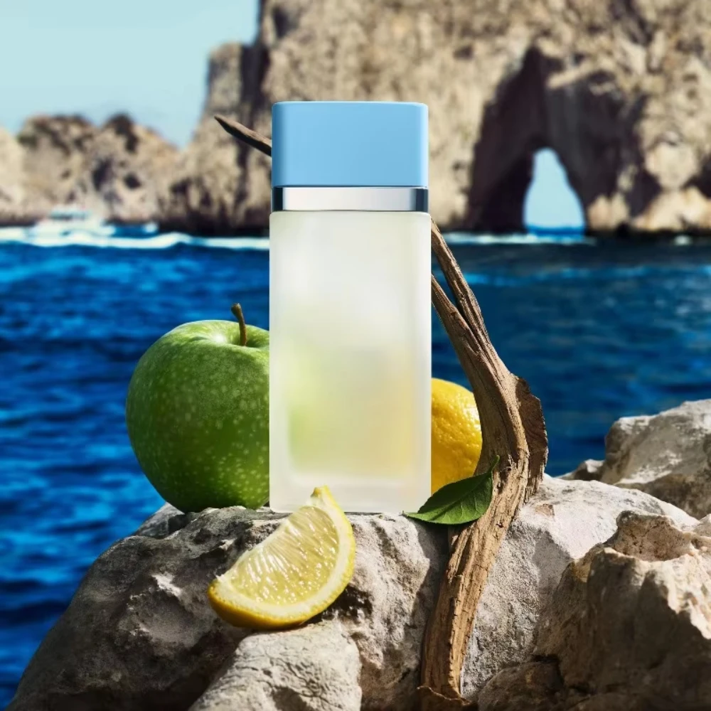 100ML Light Blue Eau De Toilette Women Perfume Arabian Long Lasting Pheromone Fragrance