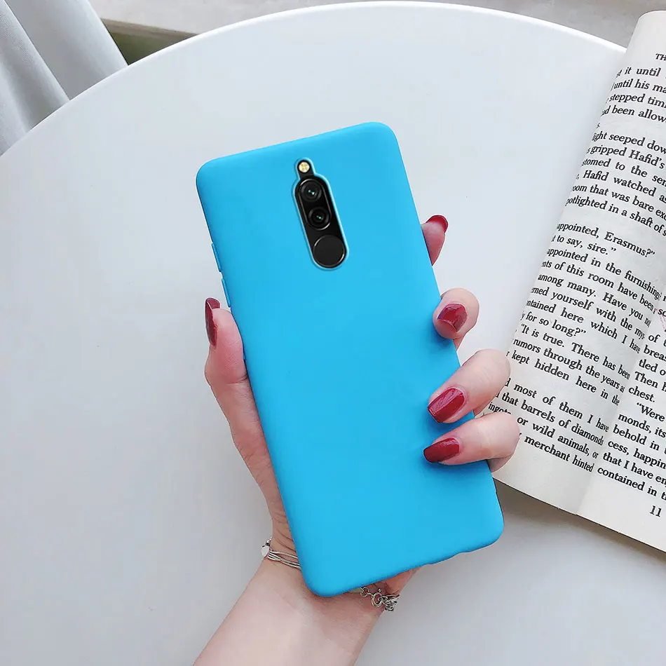 

Candy color Phone Case For xiaomi redmi 8 8a 9a 9c 7a 6 6A 5 Plus 4X S2 Redmi note 9 9t 8 8t 7 6 5 4 Pro Silicone TPU Cover